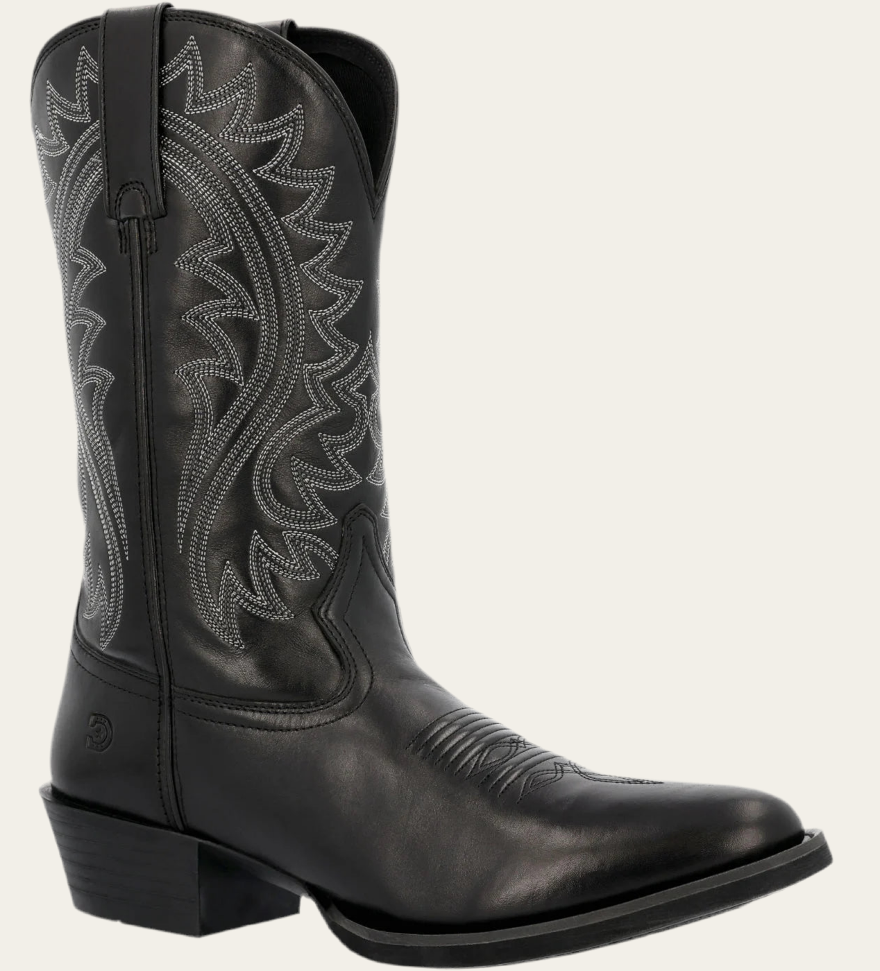 DDB0485 DURANGO MEN BOOTS POLISHED ONYX-BLACK