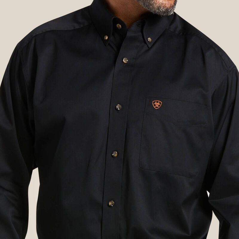 10000502 MNS SOLID TWILL CLASSIC FIT SHIRT