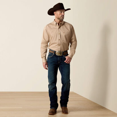 10000505 MNS SOLID TWILL CLASSIC FIT SHIRT