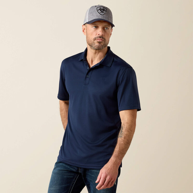 10009063 TEK SS POLO NAVY
