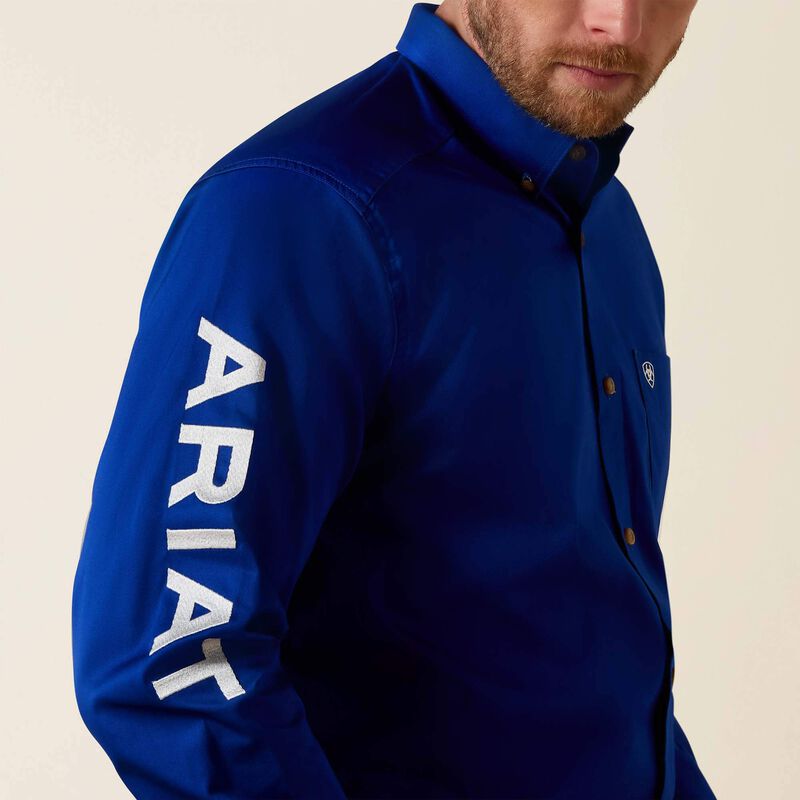 10017498 TEAM LOGO TWILL CLASSIC FIT SHIRT