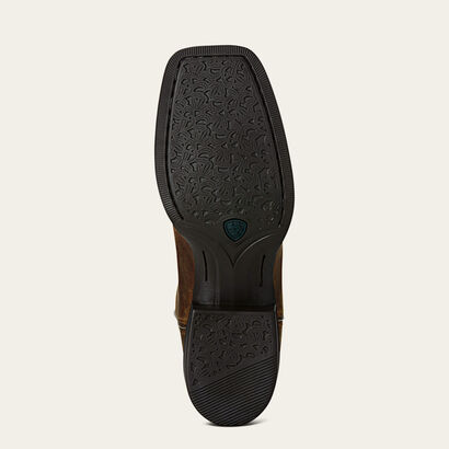 10018528 ROUND UP WIDE SQUARE TOE WESTERN BOOT