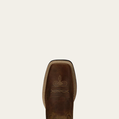 10018528 ROUND UP WIDE SQUARE TOE WESTERN BOOT