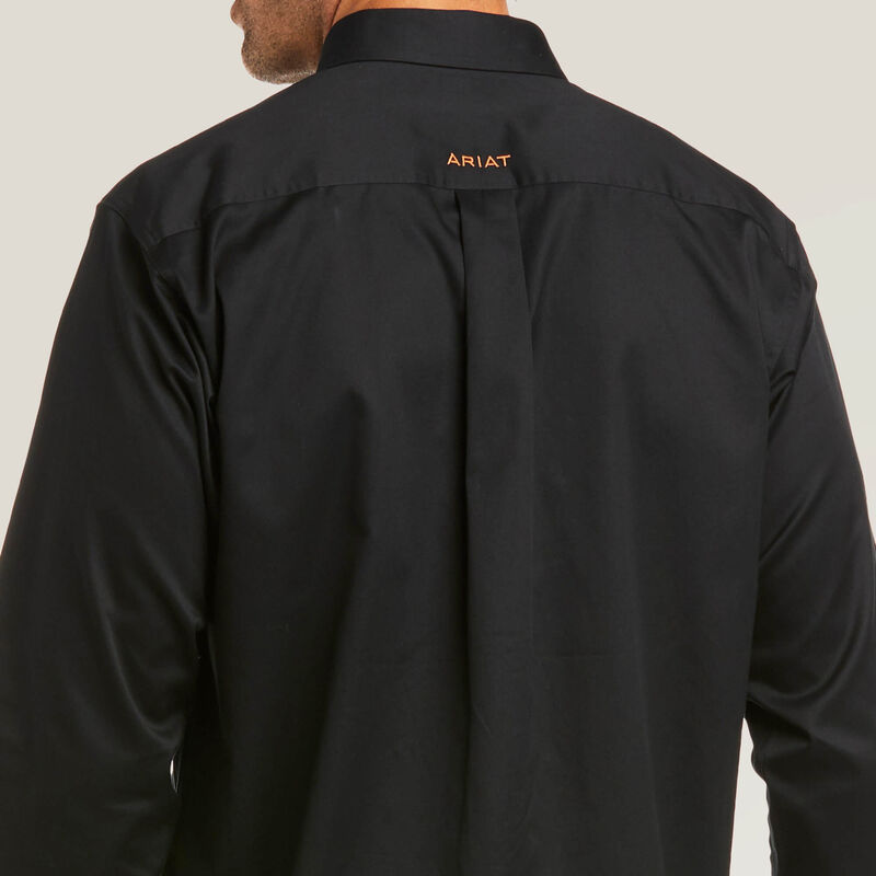 10034229 MNS SOLID TWILL FITTED SHIRT