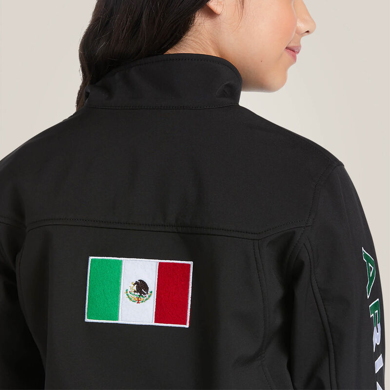 10036550 YTH TEAM MEX JACKET-BLACK