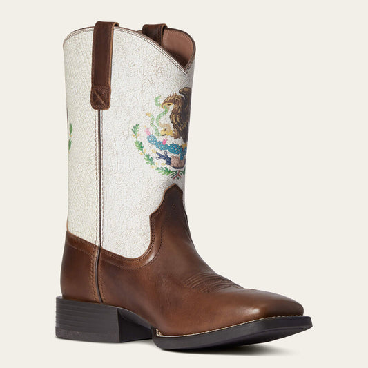 10038385 ARIAT MNS BOOTS ORGULLO MEXICANO-BROWN