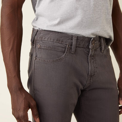 10044368 M7 GRIZZLY STAIGHT JEAN CHARCOAL