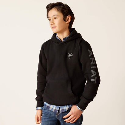 10046473 ARIAT LOGO HOODIE BOYS