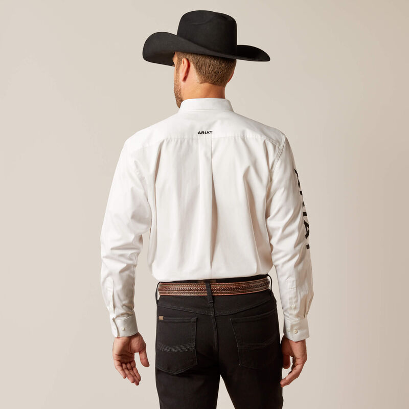 10046825 TEAM LOGO TWILL CLASSIC FIT SHIRT