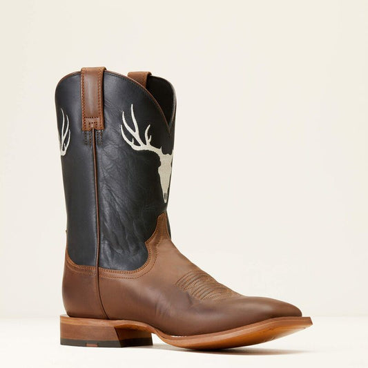 10046826 ARIAT CROSSHAIR COWBOY BOOT-RIFLE BROWN BOOTS