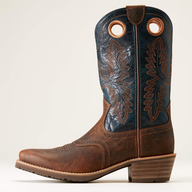 10046831 ARIAT HYBRID ROUGHSTOCK BOOT-FIERY BROWN BOOTS