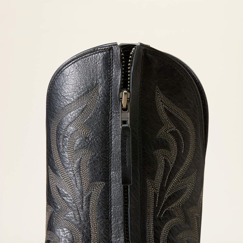 10046852 ARIAT MNS SLIM ZIP ULTRA-BLACK BOOTS