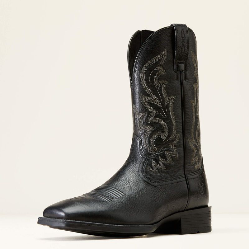 10046852 ARIAT MNS SLIM ZIP ULTRA-BLACK BOOTS