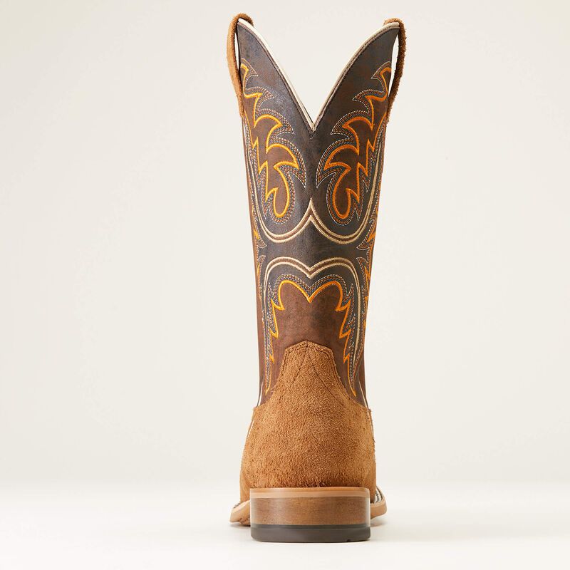 10046853 ARIAT BRUSHRIDER WESTERN-SUNTAN BROWN BOOTS