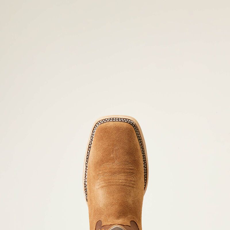 10046853 ARIAT BRUSHRIDER WESTERN-SUNTAN BROWN BOOTS