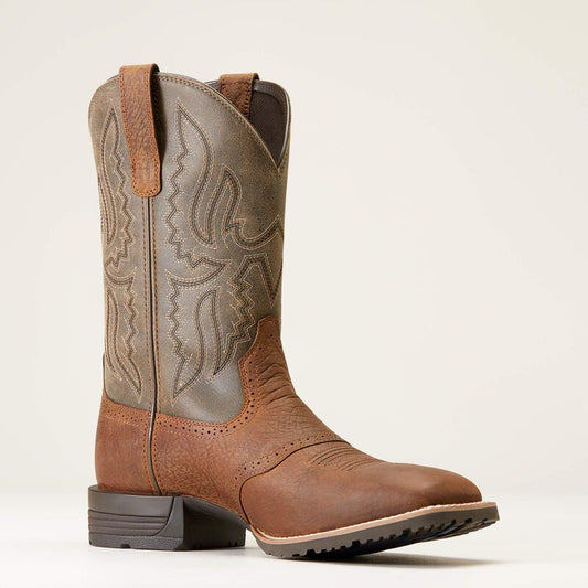 10046987 ARIAT MNS HYBRID RANCHWAY-EARTH BOOTS