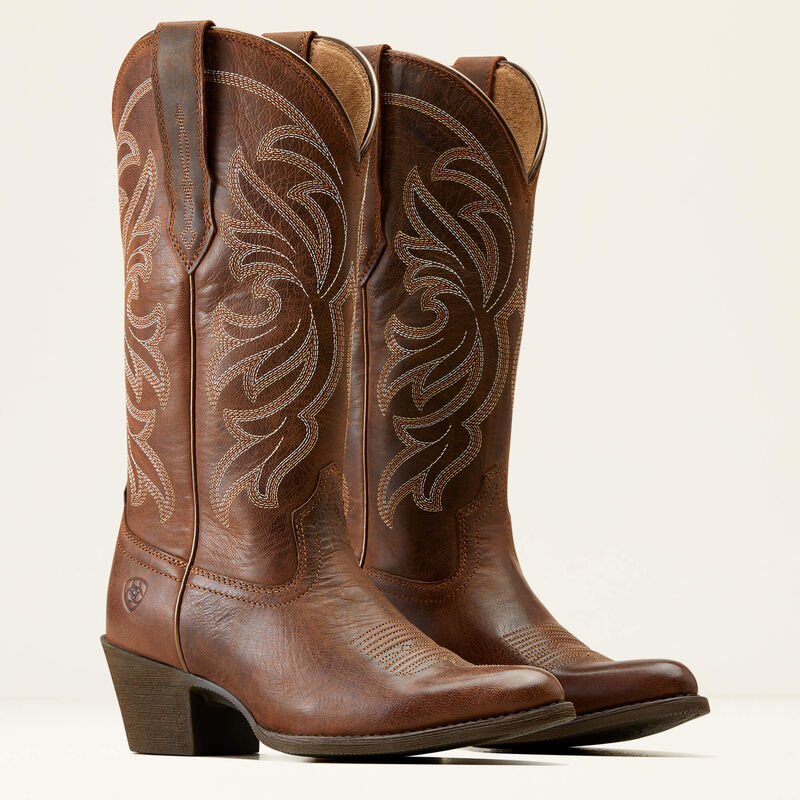 10051051 HERITAGE J TOE STRETCHFIT WESTERN BOOT WOMEN