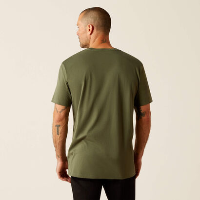 10054833 ARIAT PATRIOT STRIPE T-SHIRT