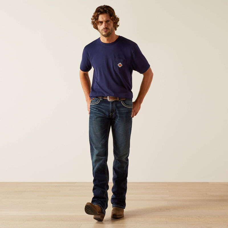 10054844 ARIAT SOUTHWEST POCKET T-SHIRT