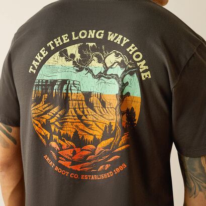 10058885 ARIAT TAKE THE LONG WAY T-SHIRT