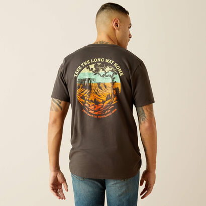 10058885 ARIAT TAKE THE LONG WAY T-SHIRT