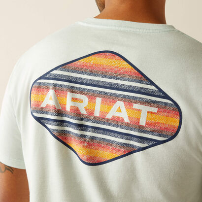 10058886 ARIAT SUNRISE BAR HEX T-SHIRT