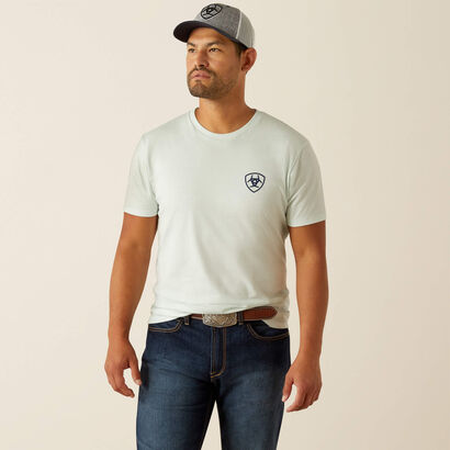 10058886 ARIAT SUNRISE BAR HEX T-SHIRT