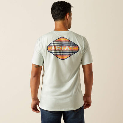 10058886 ARIAT SUNRISE BAR HEX T-SHIRT