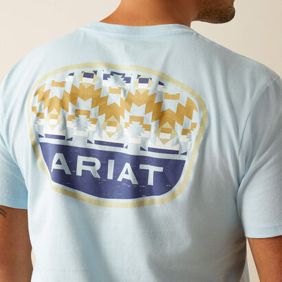 10058898 ARIAT OGDEN VALLEY BADGE T-SHIRT