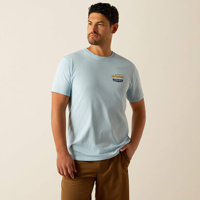 10058898 ARIAT OGDEN VALLEY BADGE T-SHIRT