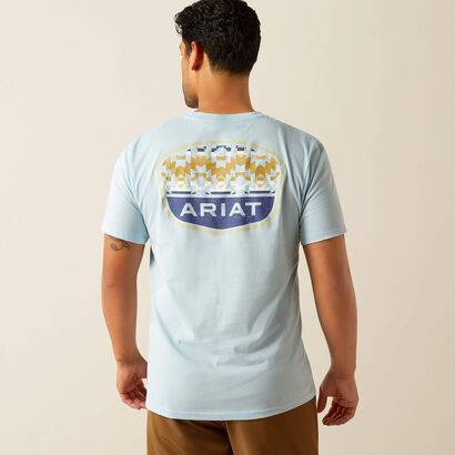 10058898 ARIAT OGDEN VALLEY BADGE T-SHIRT