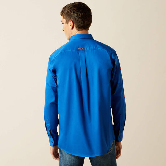 10059136 TAM LOGO TWILL CLASSIC FIT SHIRT