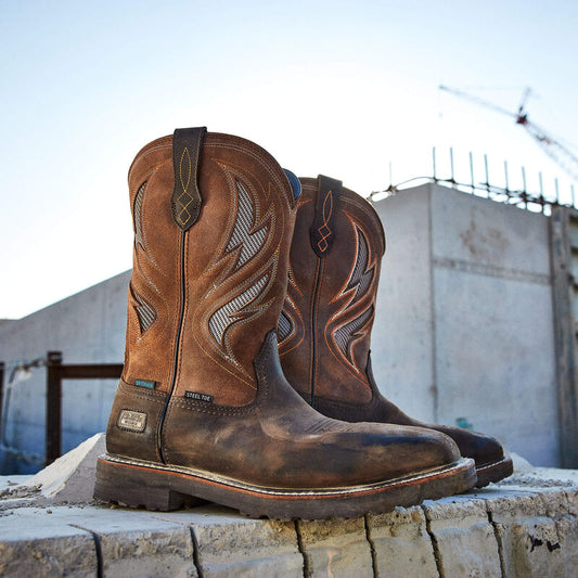 10061119 ACTIVATOR VENTTEK WATERPROOF STEEL TOE WORK BOOT