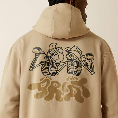 10062502 ARIAT DRINKING BUDDIES HOODIE
