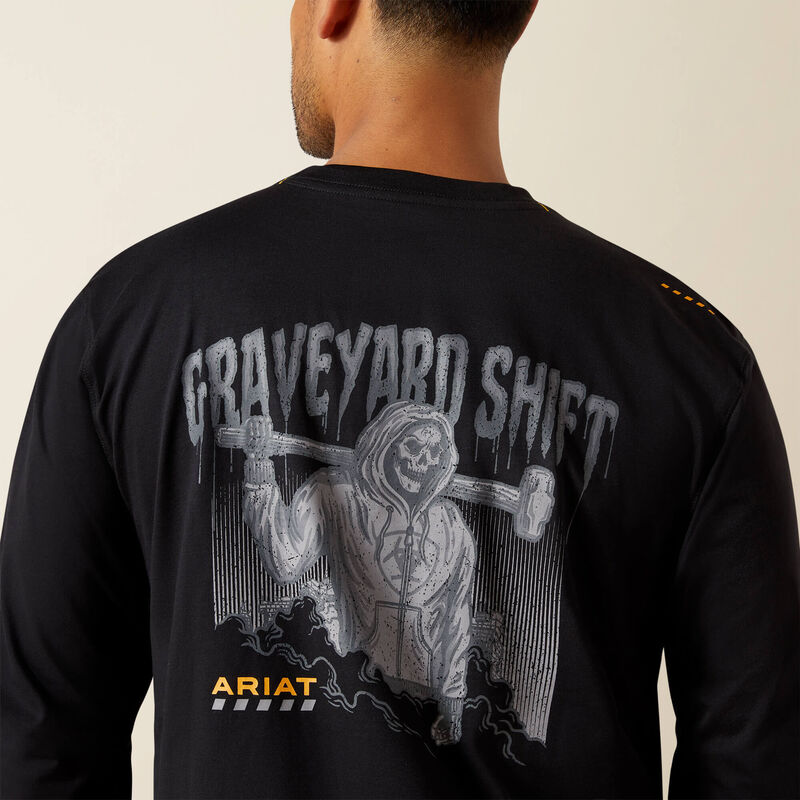 10062776 REBAR WORKMAN GRAVEYARD T-SHIRT