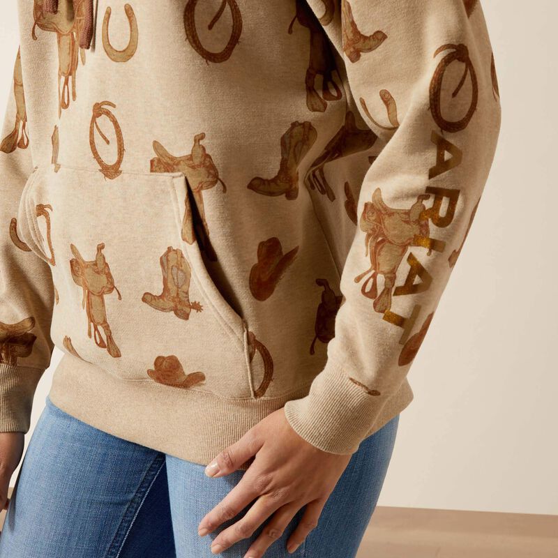 10065823 ARIAT LOGO 2.0 HOODIE