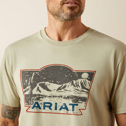 10065889 ARIAT STAMPED LANDSCAPE T-SHIRT