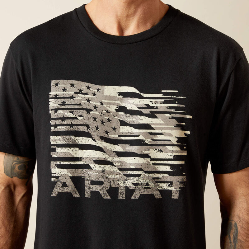 10065892 ARIAT FREEDOM FLAG T-SHIRT