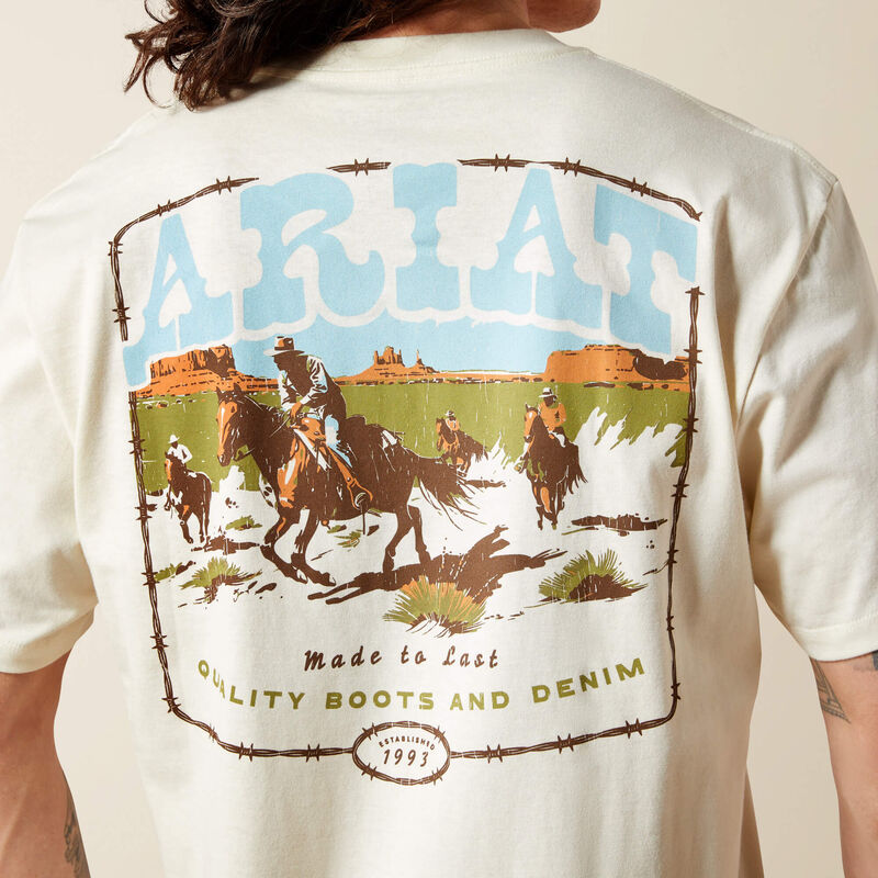 10065901 ARIAT PULP WESTERN T-SHIRT