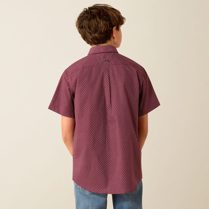 10071675 ARIAT PIPPIN SHIRT BOYS
