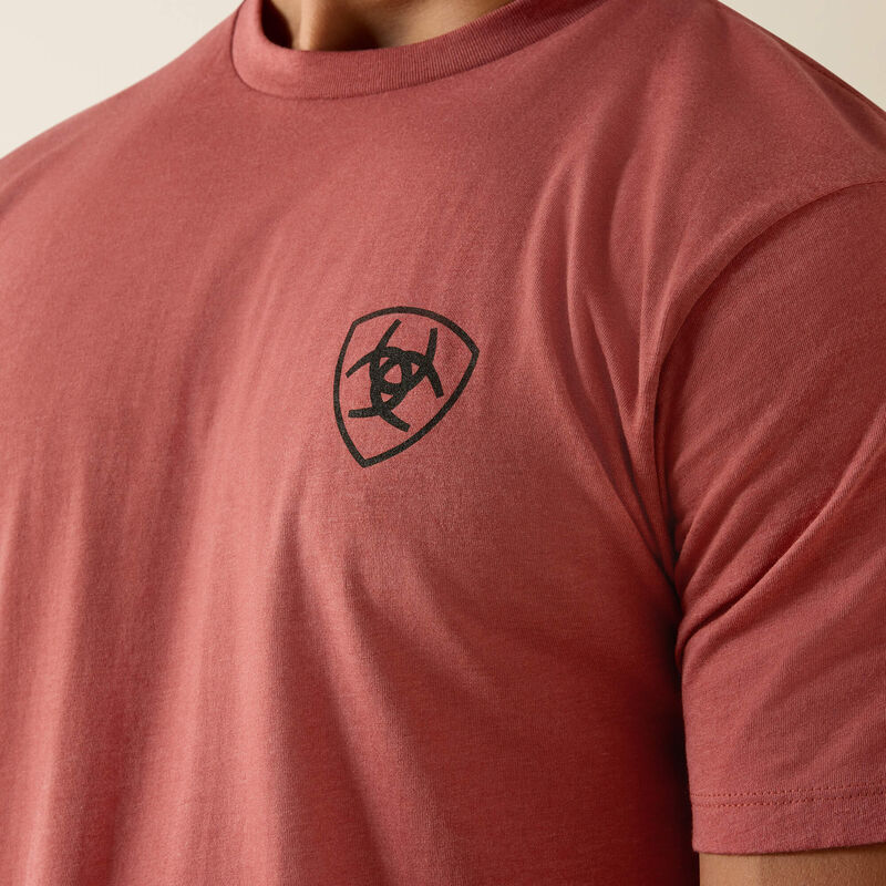 10073957 ARIAT BANNER BADGE T-SHIRT