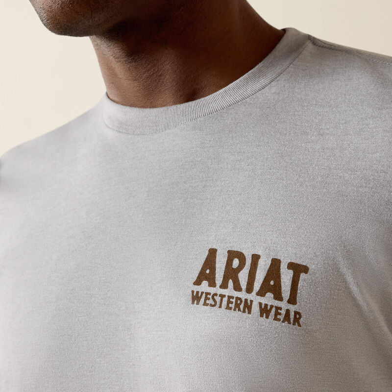 10073960 ARIAT OUTLINE SHOP T-SHIRT