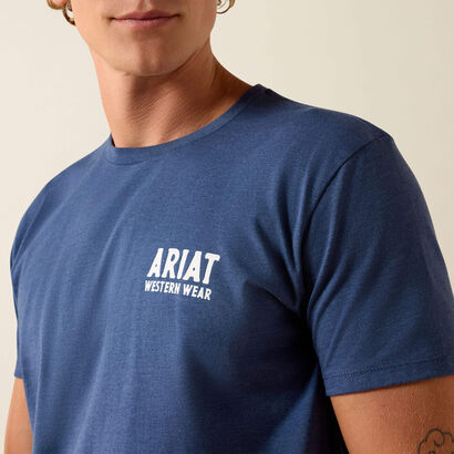10073961 ARIAT OUTLINE SHOP T-SHIRT