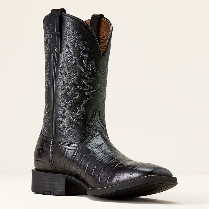 10074166 MNS SPORT LATIGO WIDE SQUARE TOE COWBOY BOOT