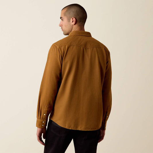 10080649 RETRO HANDORF CORDUROY FITTED SNAP SHIRT