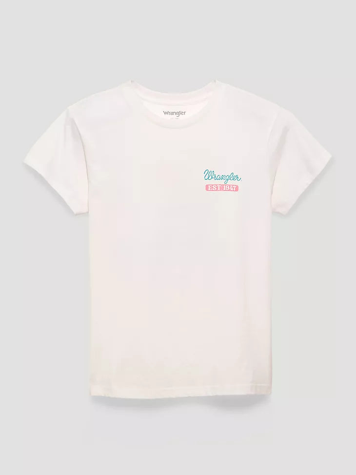 112372987 WOMEN'S LOCAL RANCH RETRO REGULAR FIT TEE