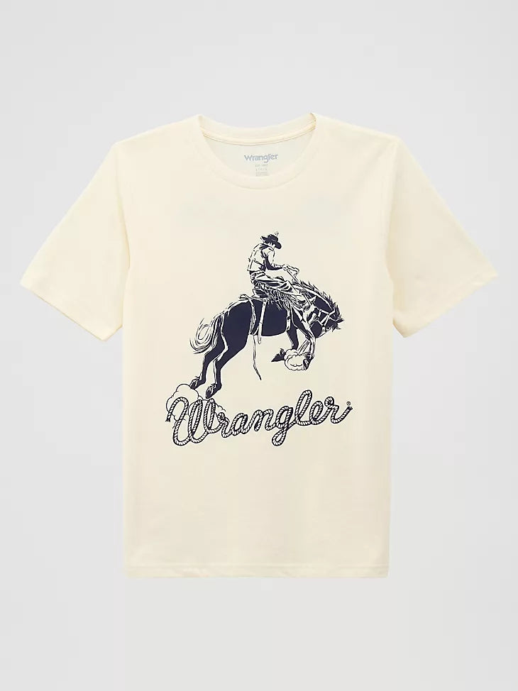 112375845 BOY'S BRONC RIDER DUAL GRAPHIC T-SHIRT
