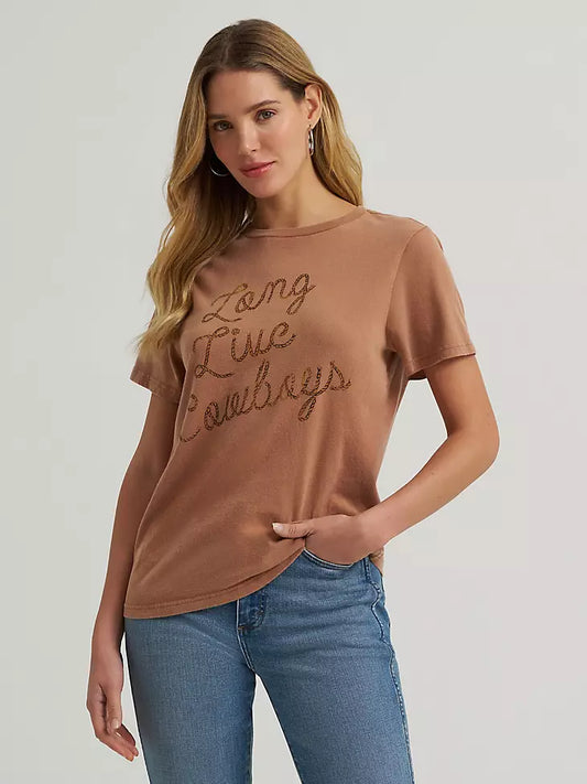 112375851 ROPE LONG LIVE COWBOYS REG FIT GRAPHIC TEE