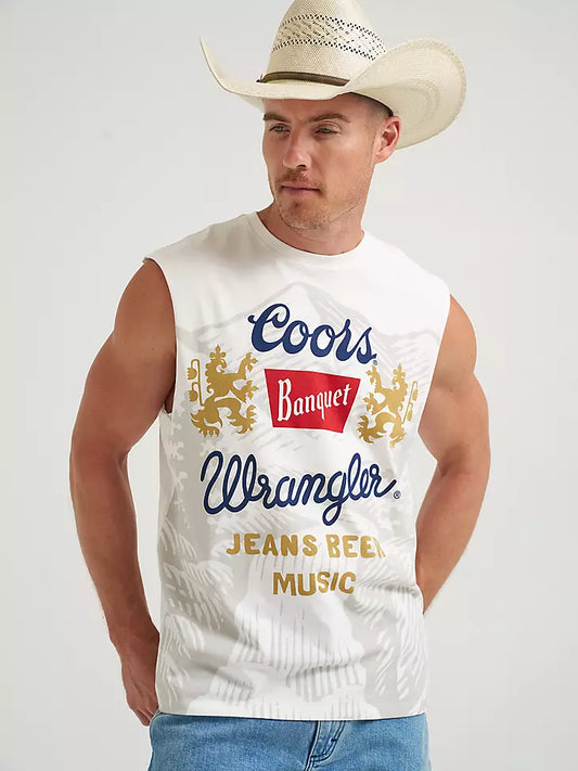 112383044 WRANGLER X COORS CUT-OFF TANK