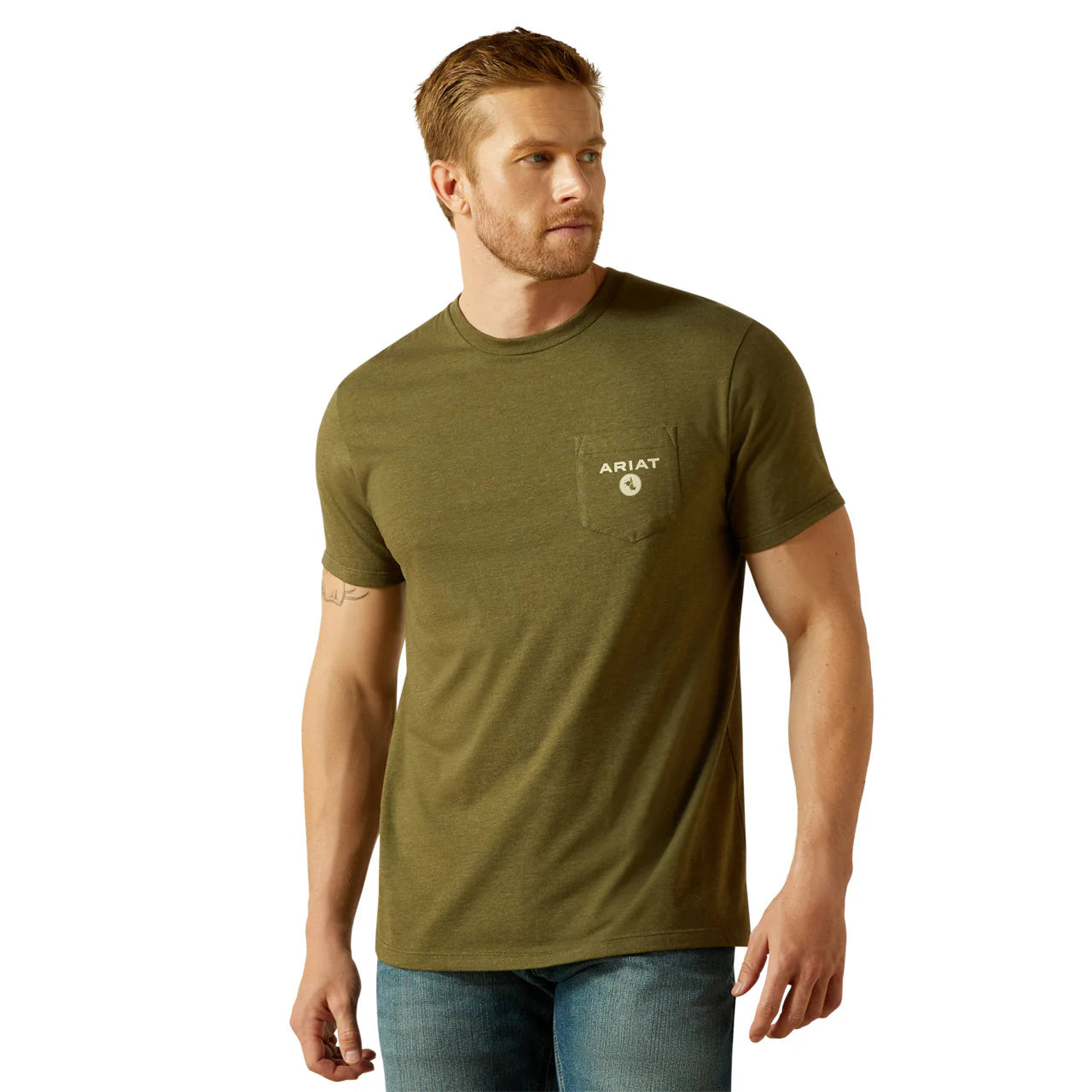 10062414 MNS Ariat Roped Diamond T-Shirt